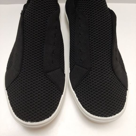 DLG Perforated Stretch Slip-on Shoes Black Sneakers Sz 9 - Picture 5 of 14